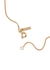 Cluster Pearl 14kt gold-plated necklace - Completedworks