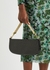 Beverley black crocodile-effect shoulder bag - BY FAR