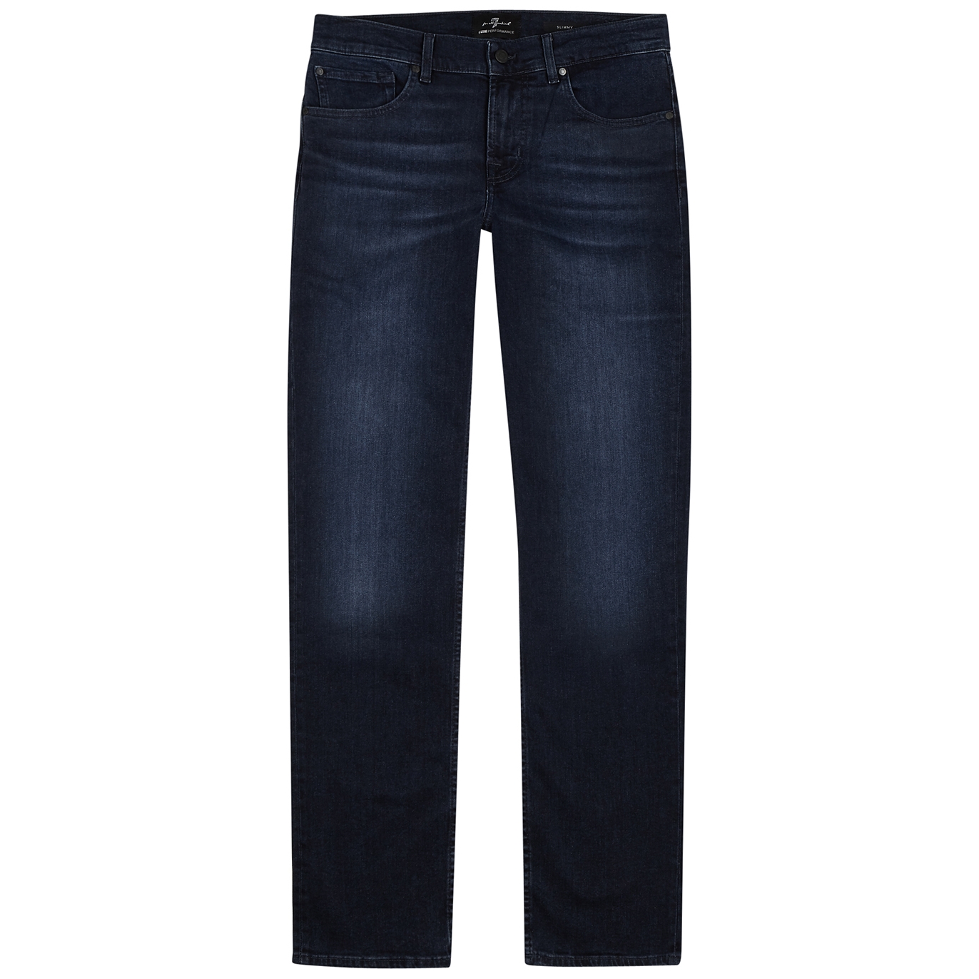 Seven 7 For All Mankind Slimmy Luxe Performance+ Dark Blue Jeans