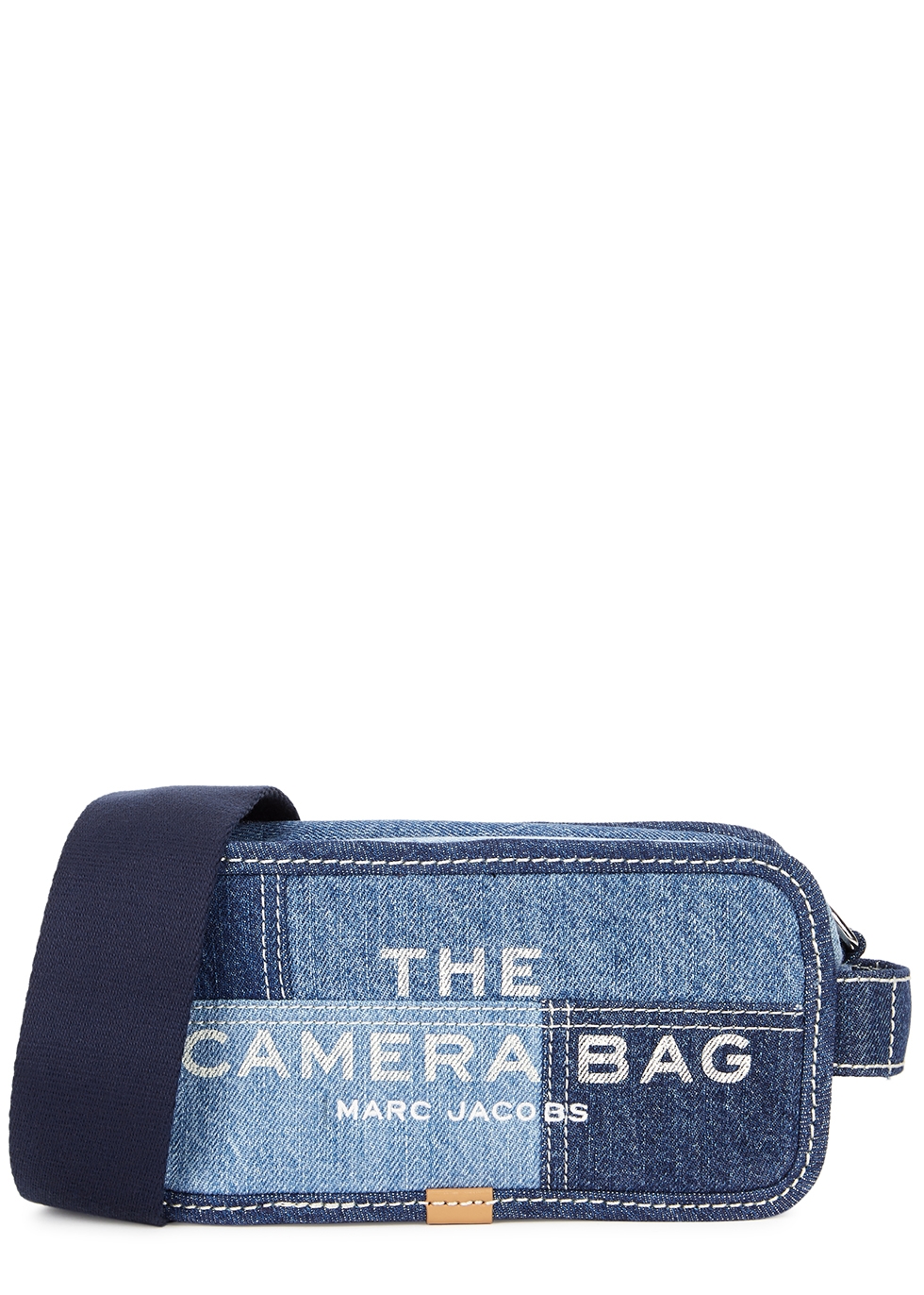 The Camera patchwork denim cross-body bag