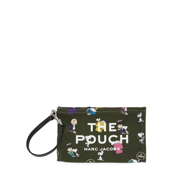 Marc Jacobs (The) X Peanuts The Small Pouch Printed Canvas Pouch