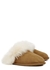 Scruff Sis shearling-trimmed suede slippers - UGG