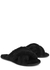 Scuffita black shearling slippers - UGG