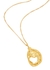 The Aperture of Twilight 24kt gold-plated necklace - Alighieri