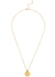 The Meteor in Free Fall 24kt gold-plated necklace - Alighieri