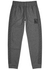 Grey logo cashmere-blend sweatpants - Fendi