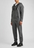 Grey logo cashmere-blend sweatpants - Fendi