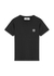 Black logo cotton T-shirt (2-4 years) - Stone Island