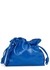 Flamenco blue patent leather clutch - Loewe