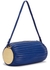 Bracelet blue pleated leather clutch - Loewe
