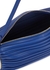 Bracelet blue pleated leather clutch - Loewe