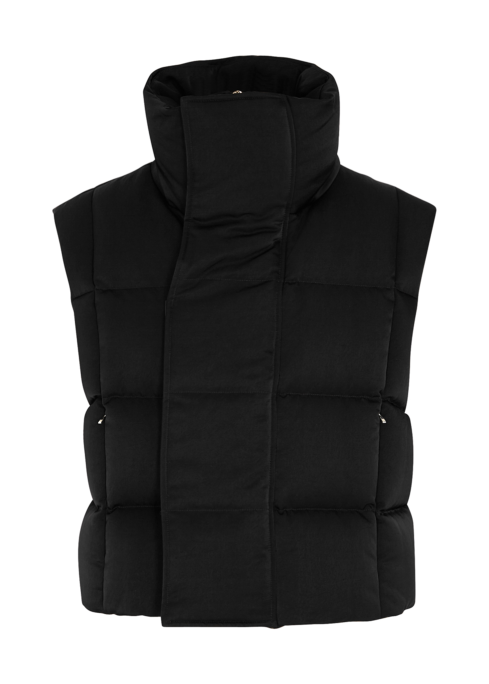 Givenchy Black quilted shell gilet - Harvey Nichols