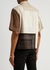 Brown bandana-print panelled cotton shirt - Givenchy