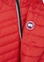 KIDS Bobcat red quilted shell coat - Canada Goose