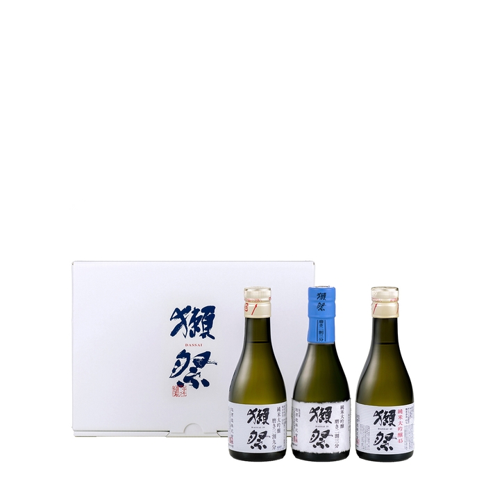 Dassai Dassai 23, 39 & 45 Junmai Daiginjo Sake Tasting Set 3 X 180ml