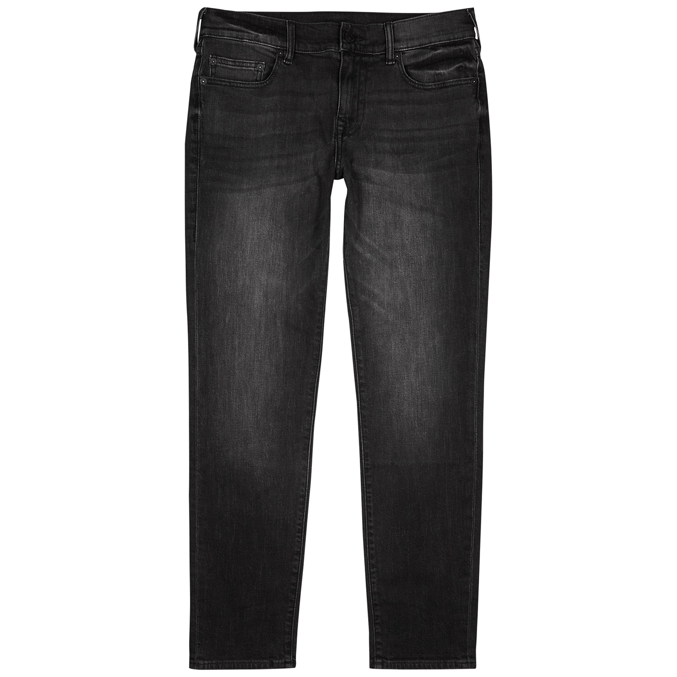 True Religion Rocco Grey Slim-leg Jeans - Dark Grey - W30
