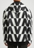Monochrome logo-print shell jacket - Valentino