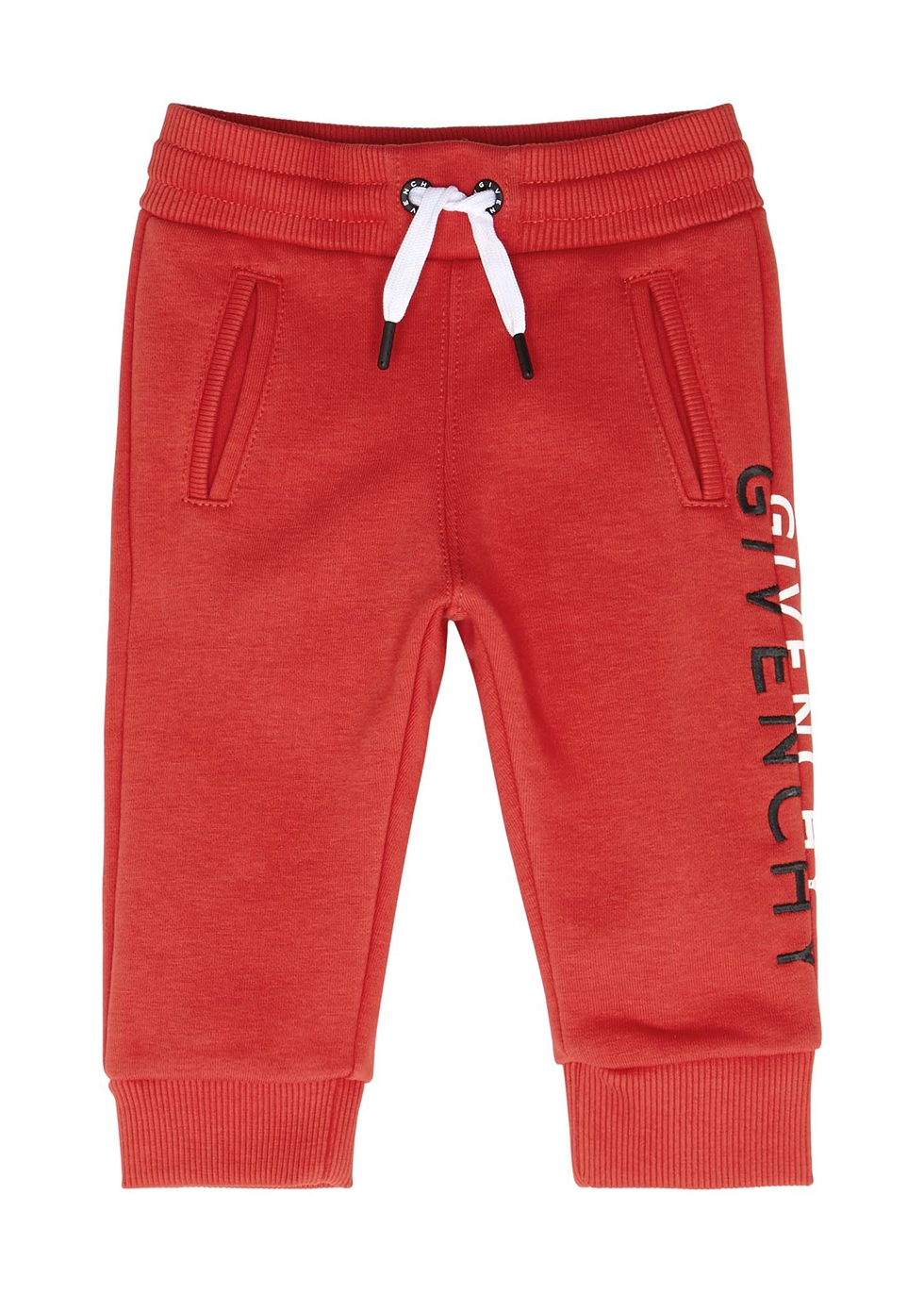 Red logo cotton-blend sweatpants (6-18 months)