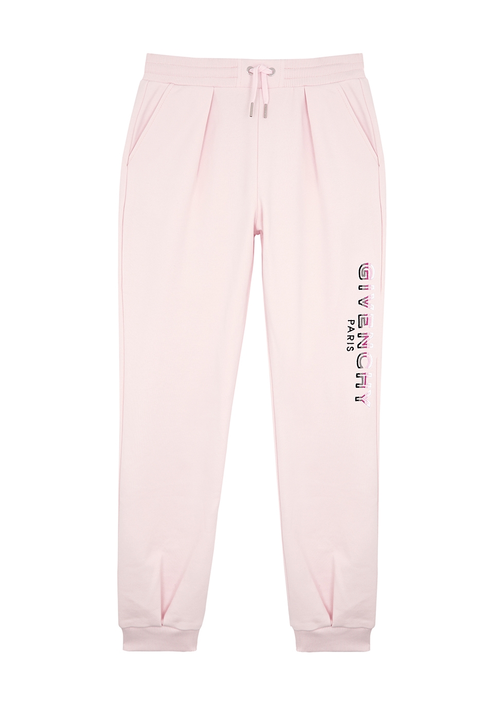 Pink logo-embroidered jersey sweatpants (6-12 years)