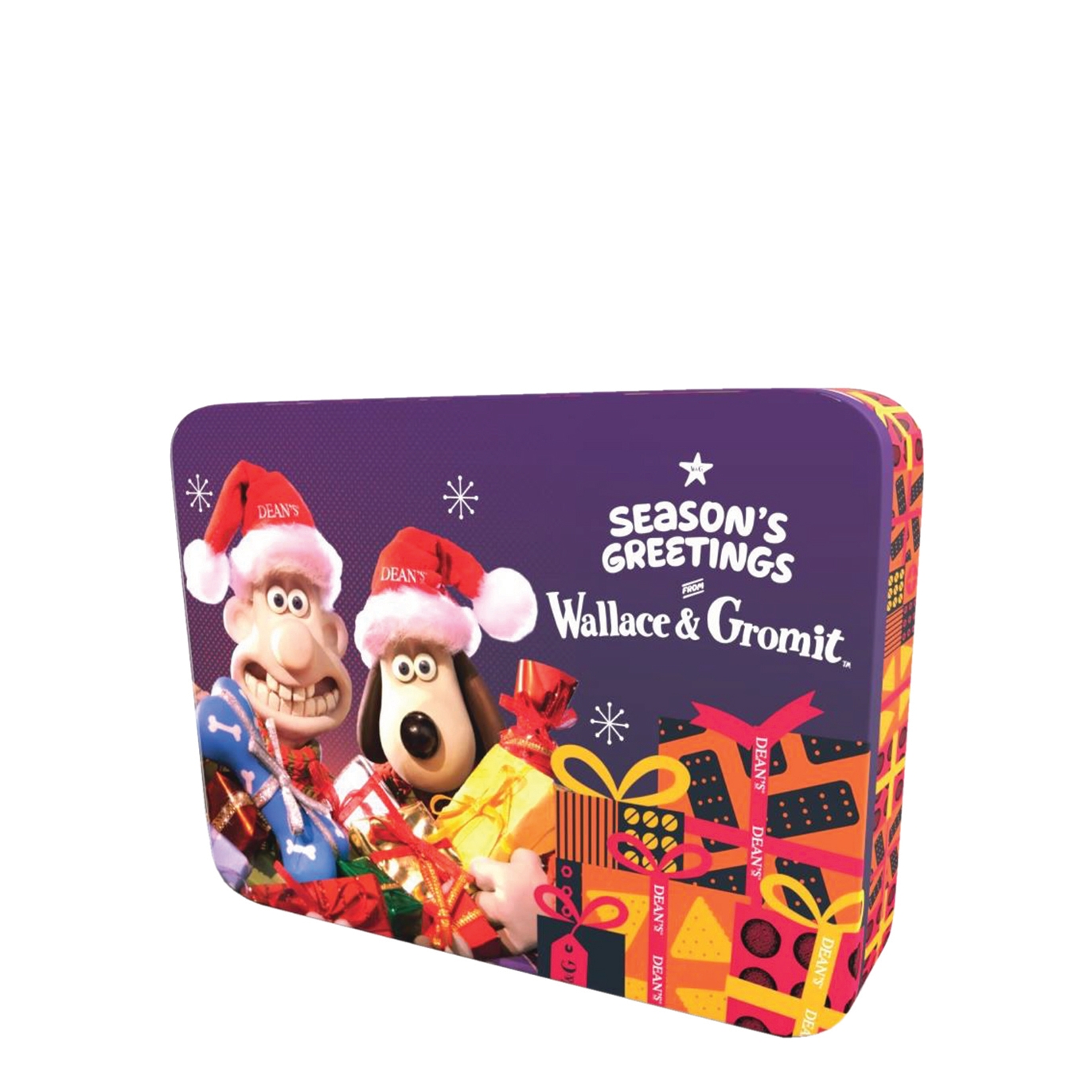 Dean's Wallace & Gromit's Christmas Shortbread Biscuit Tin 400g