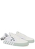 Vulcanized white suede sneakers - Off-White