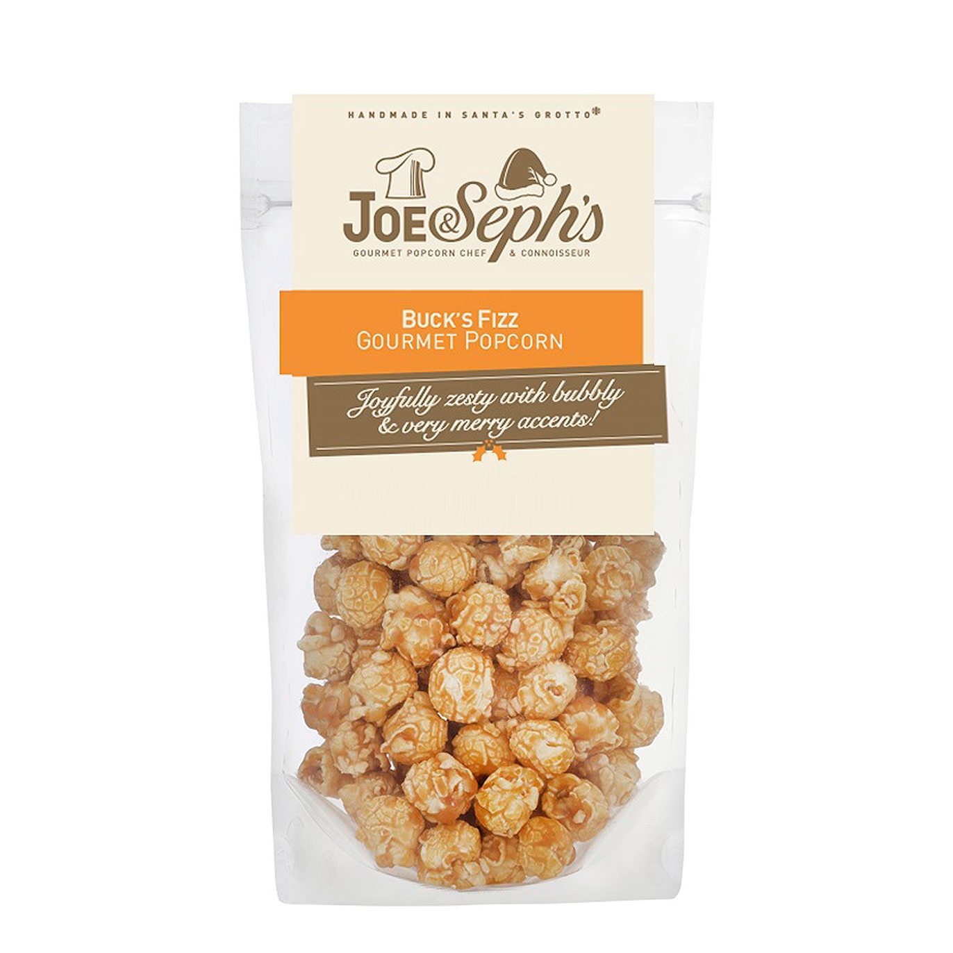 Joe & Seph's Buck's Fizz Popcorn 70g