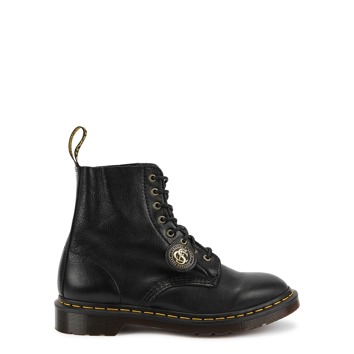 Dr Martens 1460 Pascal Black Leather Ankle Boots