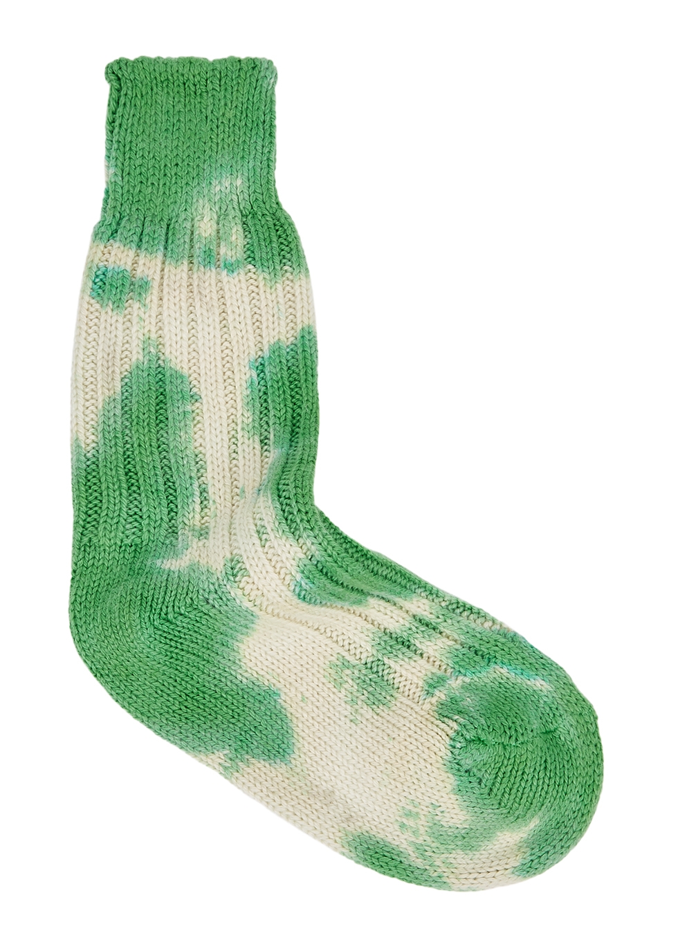 The Elder Statesman Hot Yosemite tie-dyed cashmere socks - Harvey Nichols