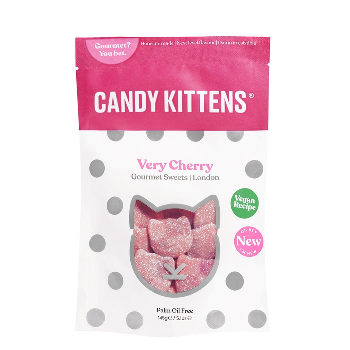 Candy Kittens Very Cherry Gourmet Sweets 145g