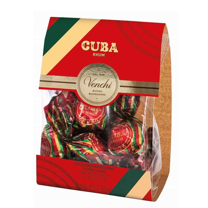 Venchi Cuba Rhum Chocolate Treat Bag 200g