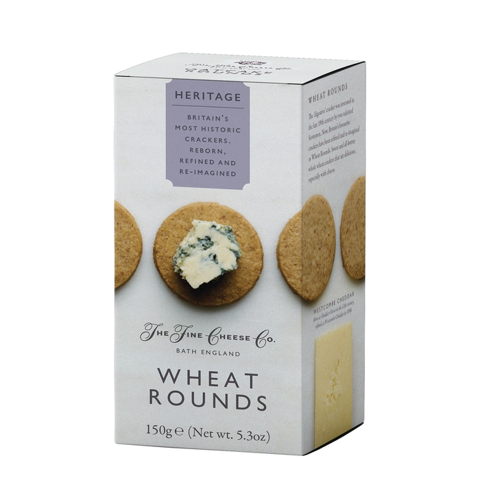 The Fine Cheese Company Wheat Rounds 150g
