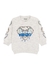 White embroidered cotton sweatshirt - Kenzo