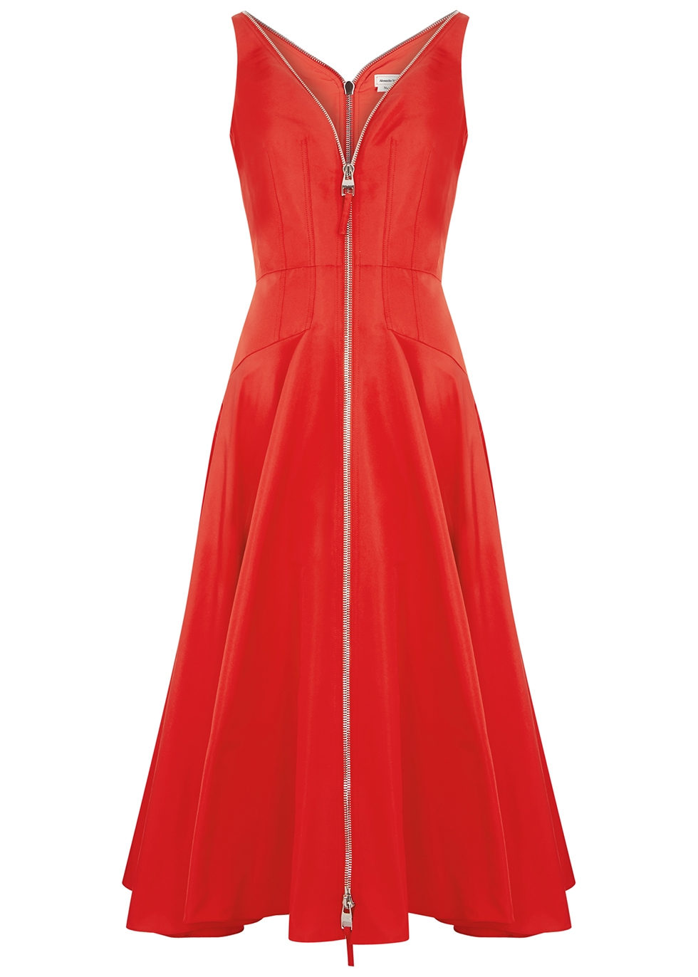 Alexander McQueen Dégradé colour-blocked wool dress - Harvey Nichols