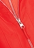 Red faille midi dress - Alexander McQueen
