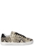 New Tennis python-effect leather sneakers - Palm Angels