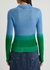 Dégradé textured-knit merino wool jumper - JW Anderson