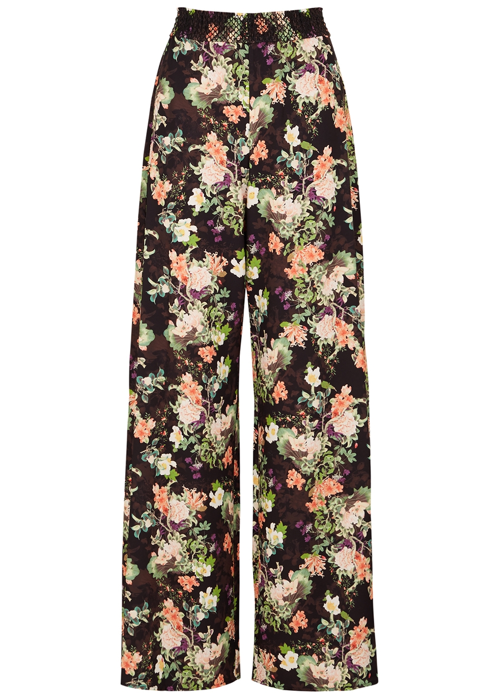 Alice + Olivia Athena floral-print wide-leg trousers - Harvey Nichols