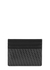 Black and grey FF leather card holder - Fendi