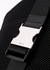Black FF-monogrammed leather belt bag - Fendi