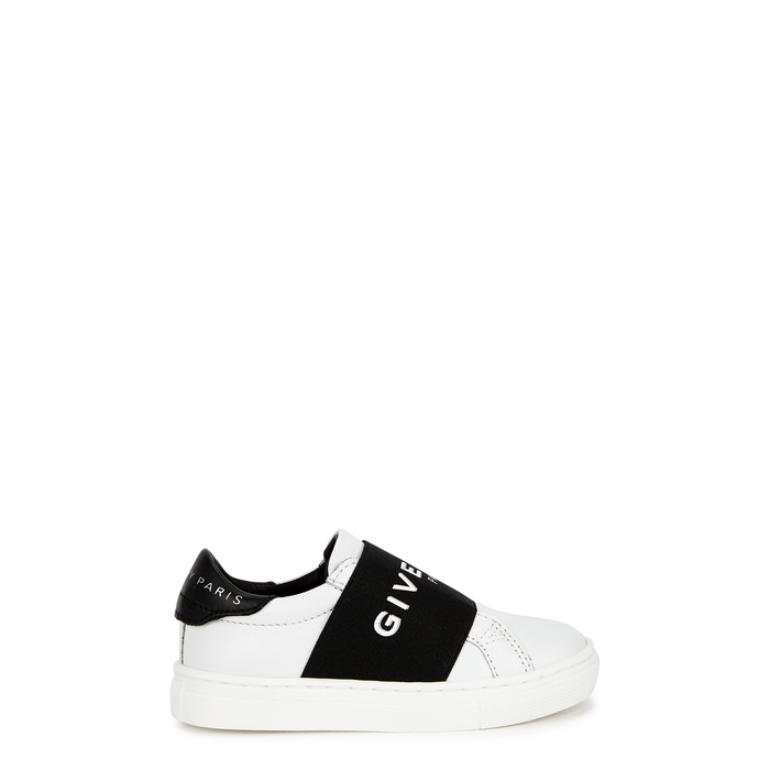 GIVENCHY WHITE LOGO LEATHER trainers (IT22-IT27)