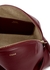 Judy small burgundy leather cross-body bag - Chloé