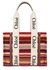 Woody medium striped cashmere tote - Chloé