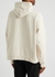 Retail Therapy ecru hooded cotton sweatshirt - Balenciaga