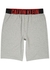 Grey logo jersey shorts - Calvin Klein