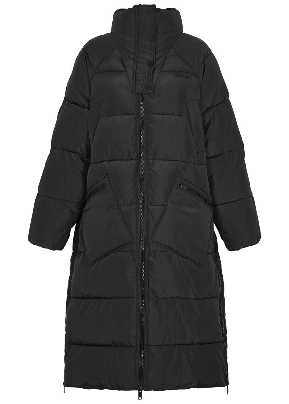 Harvey Nichols Clothing Coats Parkas KIDS Black quilted shell parka 2-4 years 