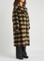 Maria checked faux shearling coat - Stand Studio