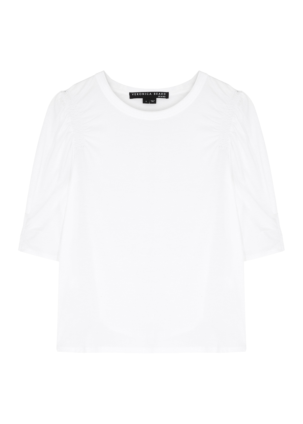 Veronica Beard Jessa white cotton T-shirt - Harvey Nichols