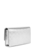 4G silver monogrammed leather wallet-on-chain - Givenchy