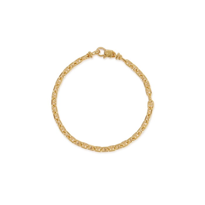 Tom Wood Cable 9kt Gold-plated Chain Bracelet