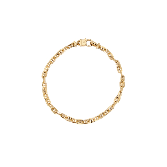 Tom Wood Cable Gold-plated Chain Bracelet